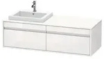 Duravit Ketho Waschtischunterbau wandh&auml;ngend KT6797 f&uuml;r Einbauwaschbecken, 1400 x
