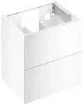 KEUCO Edition 11 Waschtischunterbau, 700 x 700 x 535mm, 1 Frontauszug - Wei&szlig;