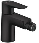 Hansgrohe Einhebel-Bidetmischer Talis E mit Zugstangen Ablaufgarnitur - schwarz matt