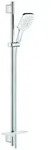 GROHE Rainshower SmartActive 130 Cube Brausestangenset - wei&szlig;
