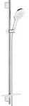 GROHE Rainshower SmartActive 130 Brausestangenset 900mm - moon white/chrom