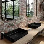 Kaldewei Miena Waschtisch-Schale; Modell 3185; 580 x 380mm - schwarz