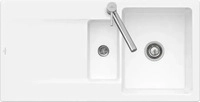 Villeroy & Boch 33371FFU, Villeroy & Boch Siluet 60 R Flat K&uuml;chensp&uuml;le, mit