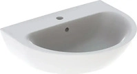 Geberit 500370018, Geberit Renova Waschtisch, 60x48cm mit Hahnloch mittig, mit