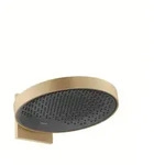 Hansgrohe Rainfinity Kopfbrause 360 1jet mit Wandanschluss - brushed bronze