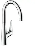 Hansgrohe Einhebel-K&uuml;chenmischer 200 f&uuml;r offene Warasserbereiter, Talis S - Chrom
