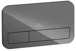 Villeroy & Boch ViConnect Bet&auml;tigungsplatte M200 - Glossy Grey