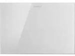 Duravit DuraSystem Bet&auml;tigungsplatte A2, f&uuml;r WC, Frontplatte Glas - wei&szlig;