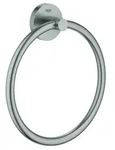 GROHE Essentials Handtuchring - supersteel