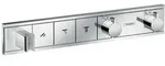 Hansgrohe RainSelect Fertigset Unterputz f&uuml;r 3 Verbraucher - Chrom