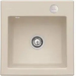 Villeroy & Boch Subway 50 S K&uuml;chensp&uuml;le, mit Ablaufgarnitur mit