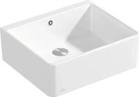 Villeroy & Boch 636001R1, Villeroy & Boch Sp&uuml;lstein 60 X, mit Ablaufgarnitur mit