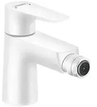 Hansgrohe Einhebel-Bidetmischer Talis E mit Zugstangen Ablaufgarnitur - wei&szlig; matt