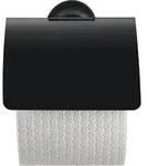 Duravit Starck T Papierrollenhalter mit Deckel - schwarz matt