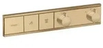 Hansgrohe RainSelect Thermostat Unterputz f&uuml;r 2 Verbraucher - brushed bronze