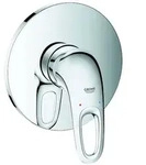 GROHE Eurostyle Einhand-Brausebatterie f&uuml;r Unterputz-Montage, offener Hebel - chrom