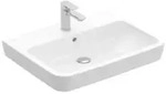 Villeroy & Boch O.Novo Waschbecken 550 x 460mm mit Hahnloch, mit &Uuml;berlauf - wei&szlig;