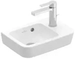 Villeroy & Boch O.Novo Handwaschbecken 360 x 250mm mit Hahnloch, mit &Uuml;berlauf -