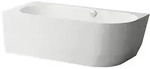 LAUFEN Pro Vorwand-Badewanne, Version links (Marbond) - wei&szlig;