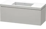 Duravit L-Cube M&ouml;belwaschtisch c-bonded mit Unterbau wandh&auml;ngend, LC6919N, 1200 x