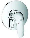 GROHE Eurostyle Einhand-Brausebatterie f&uuml;r Unterputz-Montage, geschlossener Hebel -