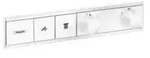 Hansgrohe RainSelect Thermostat Unterputz f&uuml;r 2 Verbraucher - wei&szlig; matt