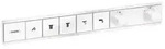 Hansgrohe RainSelect Thermostat Unterputz f&uuml;r 5 Verbraucher - wei&szlig; matt