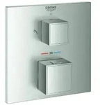 GROHE Allure Brilliant Einhand-Thermostat-Batterie sUnterputzersteel - supersteel