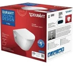 Duravit D-Neo Wand-WC Rimless Set - Wei&szlig;