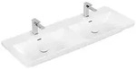 Villeroy & Boch Subway 3.0 Schrank-Doppelwaschtisch 1300 x 470mm - stone white