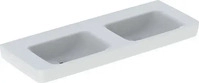 Geberit 501713008, Geberit Renova Plan Doppel-Waschtisch 130cm