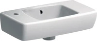 Geberit 501731011, Geberit Renova Compact Handwaschbecken, mit Hahnloch links, mit