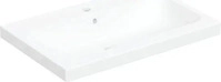 Geberit 501848002, Geberit iCon light Aufsatzwaschtisch; 750mm; Hahnloch mittig,