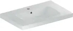 Geberit iCon light Waschtisch mit Ablage; 900mm; Hahnloch mittig, sichtbarer