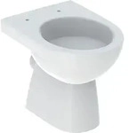 Geberit Renova Stand-WC Tiefsp&uuml;ler, Abgang horizontal, teilgeschlossene Form,