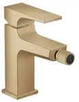 Hansgrohe Metropol Einhebel-Bidetmischer mit Zungengriff - brushed bronze
