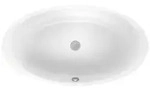 Bette Eve Oval-Rechteck-Badewanne - Wei&szlig;