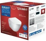 Duravit D-Neo Wand-WC Compact Rimless Set - Wei&szlig;