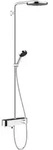 Hansgrohe Pulsify Showerpipe 260 1jet mit Wannenthermostat ShowerTablet Select 400 -