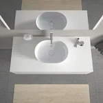 Duravit Luv Aufsatzbecken 500 x 400mm Innen wei&szlig;, Au&szlig;en wei&szlig; - Wei&szlig;