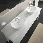 Duravit Luv Aufsatzbecken 500 x 400mm Innen wei&szlig;, Au&szlig;en wei&szlig; - Wei&szlig;