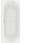 Villeroy & Boch Loop & Friends Oval Duo Rechteck-Badewanne mit ovaler Innenform, 1800