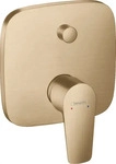 Hansgrohe 71745140, Hansgrohe Einhebel-Wannenmischer Unterputz Talis E brushed bronze