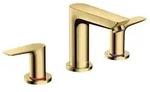Hansgrohe 3-Loch Waschtischarmatur Talis E - polished gold optic