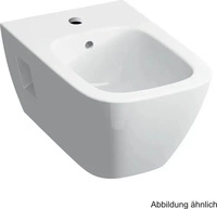 Geberit 500380011, Geberit Smyle Bidet, Premium, wandh&auml;ngend wei&szlig;