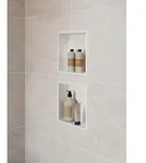 Hansgrohe XtraStoris Original Wandnische mit integriertem Rahmen, 30 x 30 x 10cm -