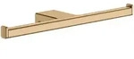 Hansgrohe AddStoris Doppelpapierrollenhalter - brushed bronze
