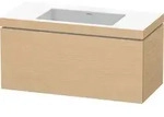 Duravit L-Cube M&ouml;belwaschtisch c-bonded mit Unterbau wandh&auml;ngend, LC6918N, 1000 x