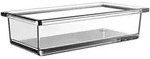 emco liaison Glasschale lang f&uuml;r Reling - chrom