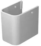 Duravit Happy D.2 Halbs&auml;ule - Wei&szlig;